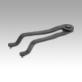 Face pin spanner adjustable, cranked