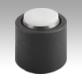Supporti oscillanti con O-ring e inserti intercambiabili, forma K, inserto POM spianato, piano