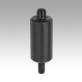 Indexing plungers, steel or stainless steel, smooth version without collar, with threaded pin