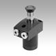 Swing clamps, hydraulic, double / single-acting with spring return, Form A, flange top