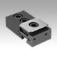 Wedge clamps with fixed jaw, Form D, with machining allowance