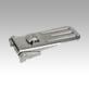 Latches adjustable, fastening holes covered, Form B