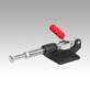 Push-pull toggle clamps, steel, retaining force up to 6675 N, Form A