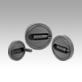 Handwheels with fold-down grip cylinder - inch