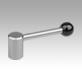 Tension levers stainless steel with internal thread, 0°