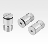 Protective plugs aluminium