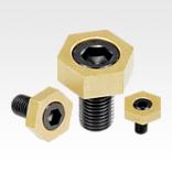 Tornillos excéntricos de sujeción con tuerca hexagonal