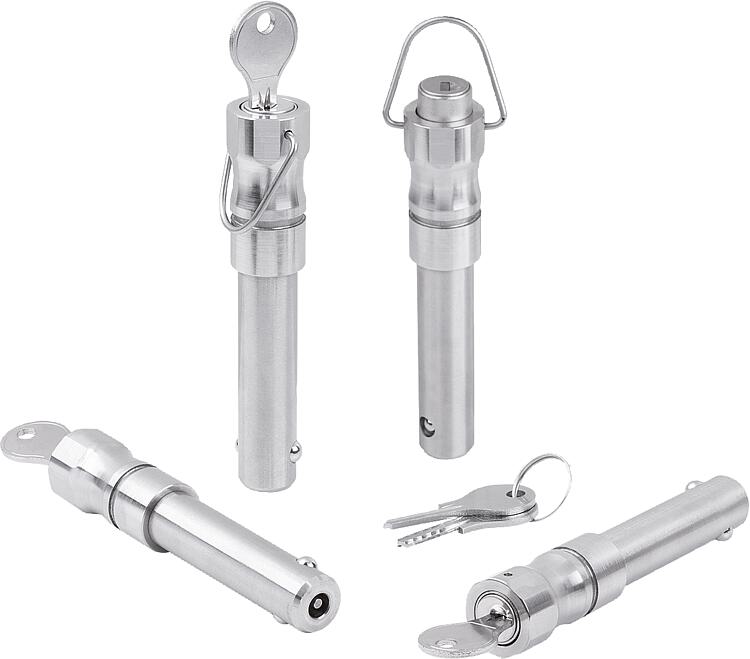 KIPP - Locking pin stainless steel