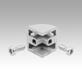 Corner connectors for glass pane holders