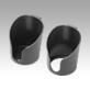 Cup holder plasticfor aluminium profiles, closed or open