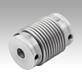 Metal bellows couplings, mini with grub screw