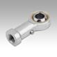 Rod ends with plain bearing internal thread, steel, DIN ISO 12240-1, can be re-lubricated