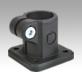 Tube clamps, base, plastic