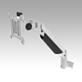 Monitor bracket, aluminium, height adjustable
4 or 5 axis, Form A, 4 axis