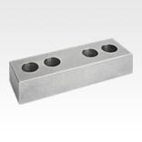 Jaw plates machinable