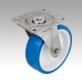 Roulette pivotante en Inox pour locaux sanitaires