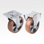 Swivel and fixed castors medium-duty version