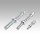 Swivel feet threaded spindlessteel or stainless steel 