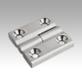 Charnières, dégondable en Inox