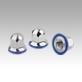 Hex nuts, stainless steel with seal washer in Hygienic DESIGN