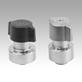 Quarter-turn latches, stainless steel, heavy-duty version 
with plastic or stainless steel twist knob