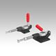 Push-pull toggle clamps, steel 
retaining force up to 6675 N