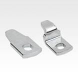 Tongues for compression latch with adjustable tongue gap, steel