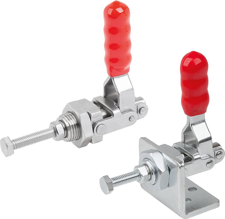CUHAWUDBA 1pc 27kg Anti-Slip U Shape Toggle Clamp Holding Capacity Push Pull Toggle Clamp Vertical/Horizontal Type for Hand Tool