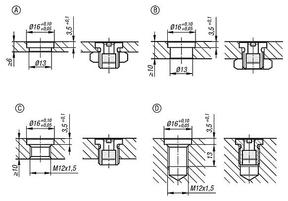 Magnetic bushes