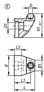 Lower exchange clamping jaw, Form E