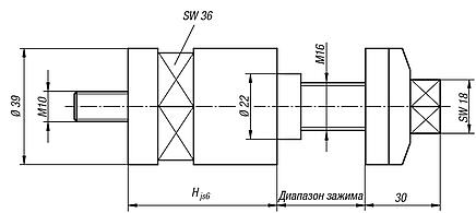Крепёжные болты из стали