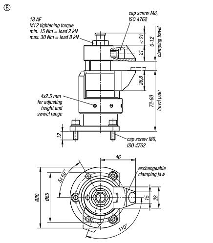 Floating clamp