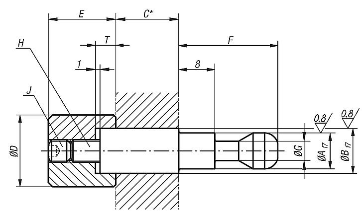 Clamping pins