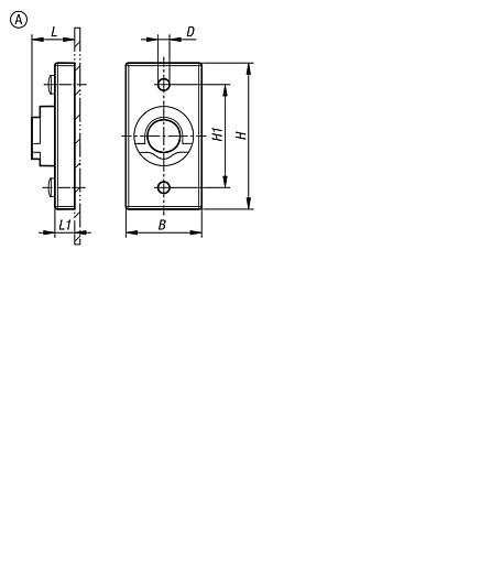 Adapters for tongues, zinc, Form A