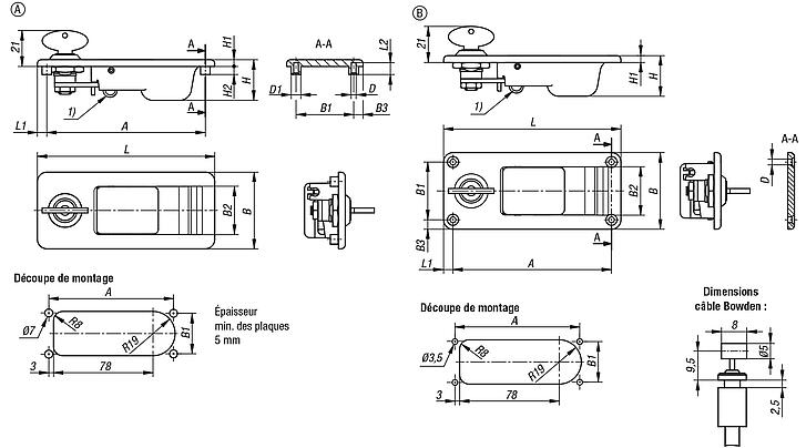 Déclencheur en zinc