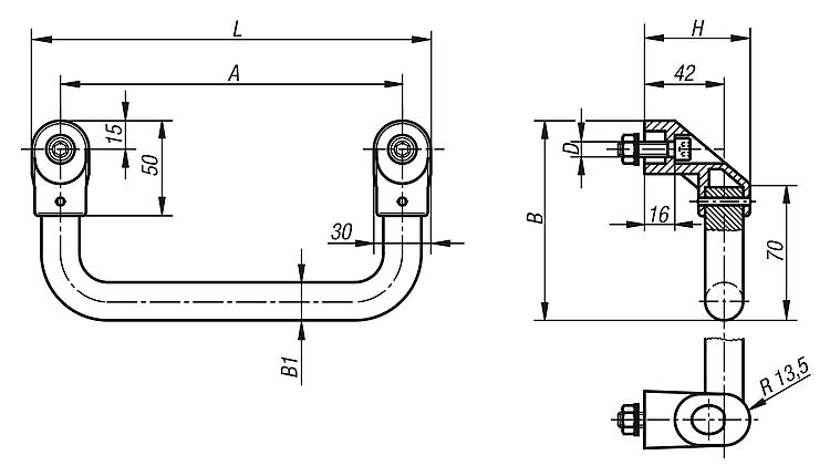 Polished Finish Style B Kipp 06192-280162 Aluminum Drilled Through Star Grip 80 mm Diameter Metric Polished Finish Style B Kipp 06192-280162 Aluminum Drilled Through Star Grip 80 mm Diameter Metric