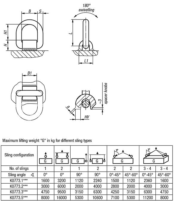 Weld-on D-rings