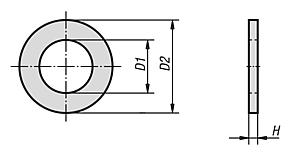 Washersmedium, DIN EN ISO 7089 A