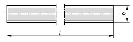 Threaded rods steel and stainless steel DIN 976-1