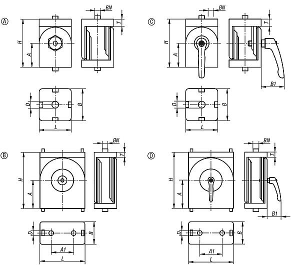 Joints Type B and Type I