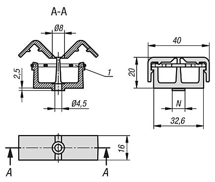 Cable clips