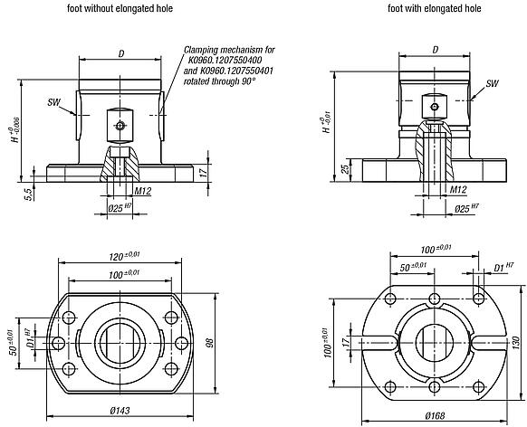 UNILOCK 5-axis basic module system size 80 mm