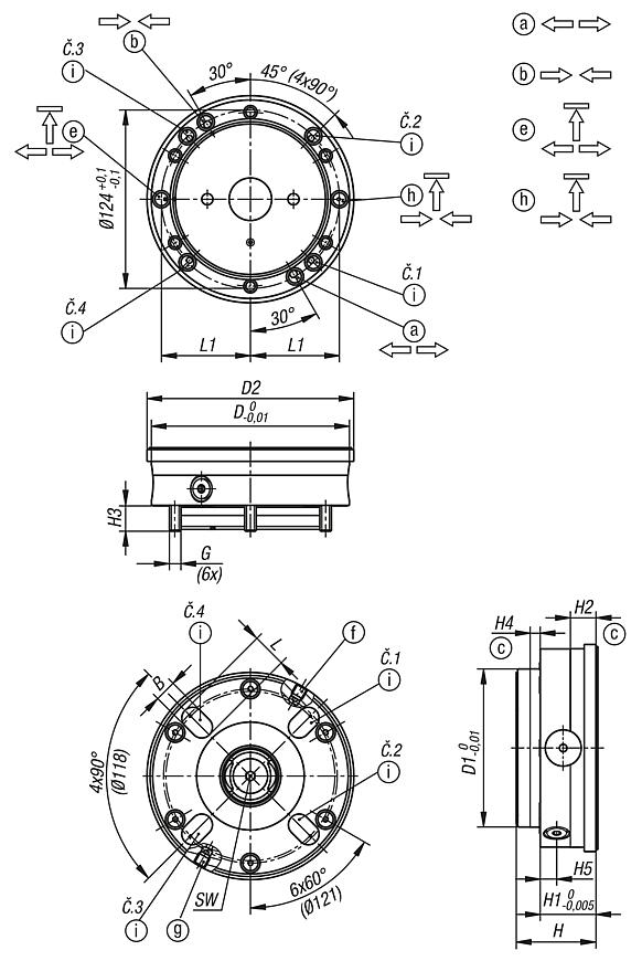 UNILOCK upínací modul ESA 138