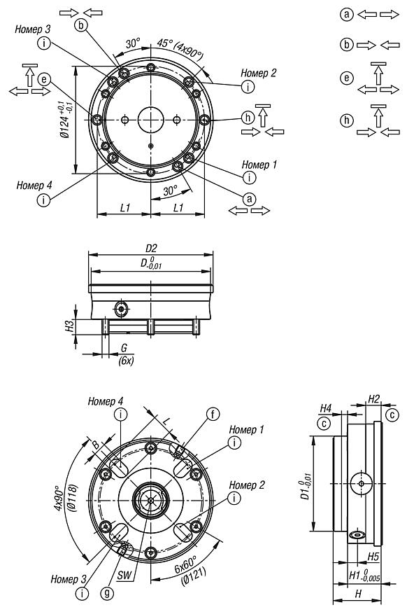 Зажимной модуль UNILOCK 
ESA 138