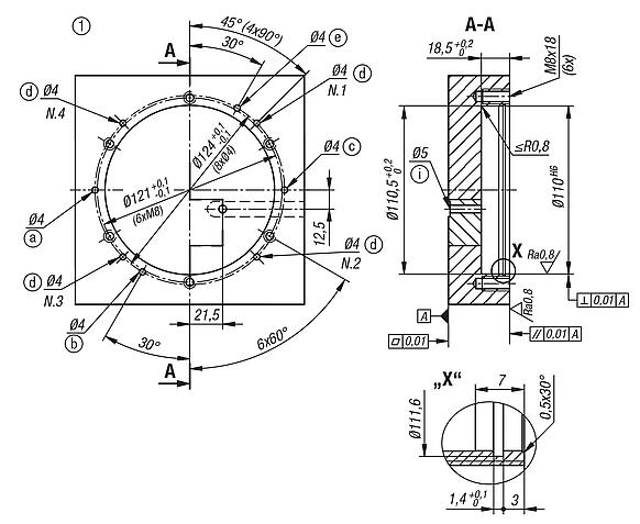 Modulo di serraggio UNILOCK 
ASM 138