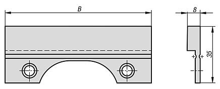 Jaw plates smooth