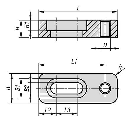 Werkstückanschläge für Mehrfach-Spannsystem