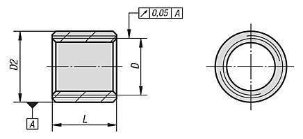 Threaded bushings for grid systems