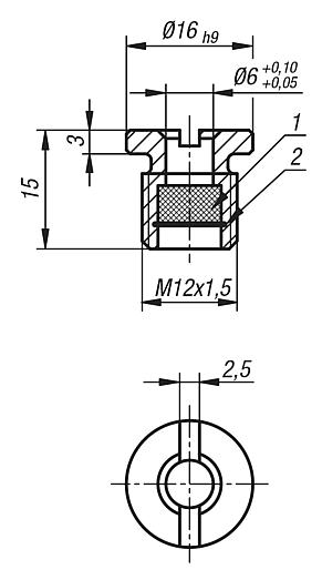 Magnetic bushes