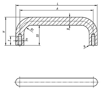 Pull handles for Hygienic USIT® sealing and shim washer